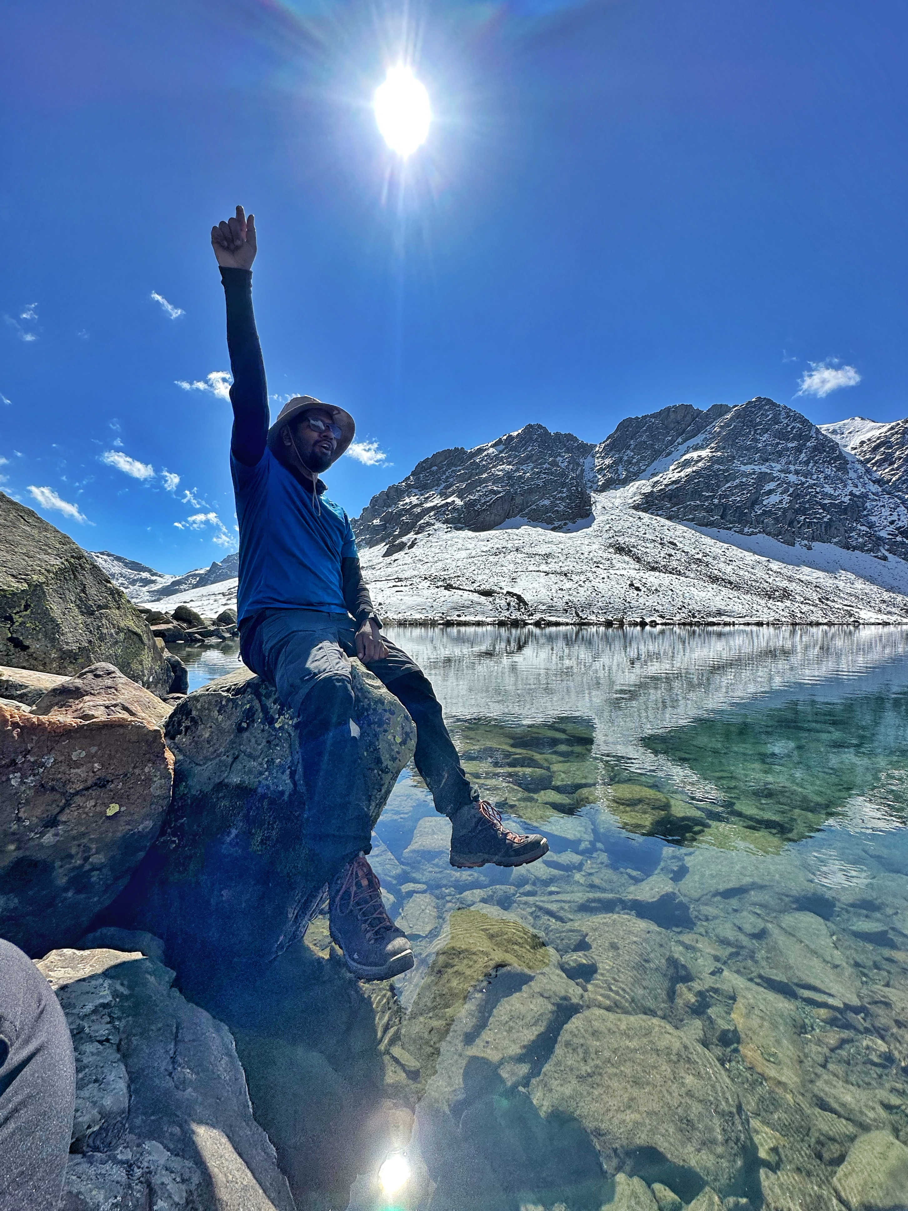 Hiking in the Himalayas